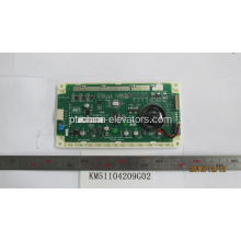 Placa de exibição LCD KM51104209G02 para elevadores KONE